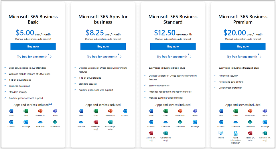 Microsoft 365 vs. Office 2019 4