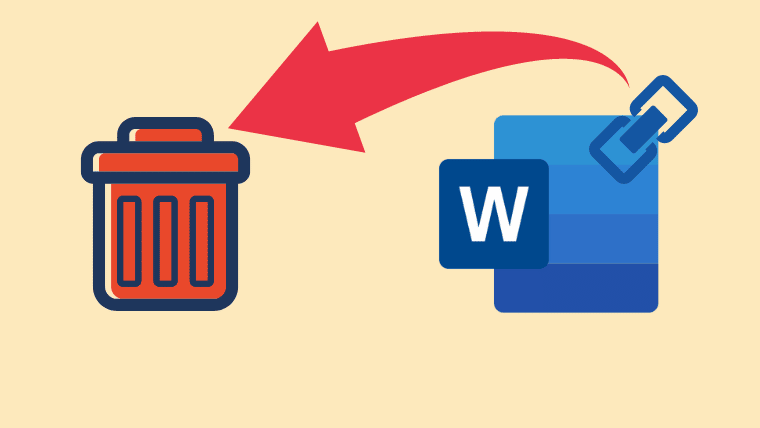 How to Remove Hyperlinks in Word