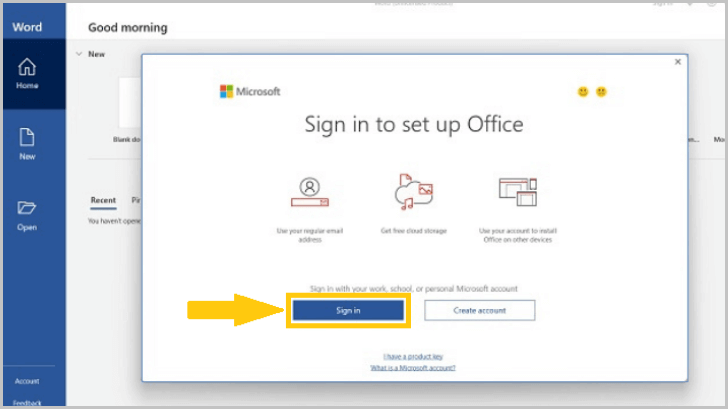 Download and install or reinstall Office 2019, Office 2016, or