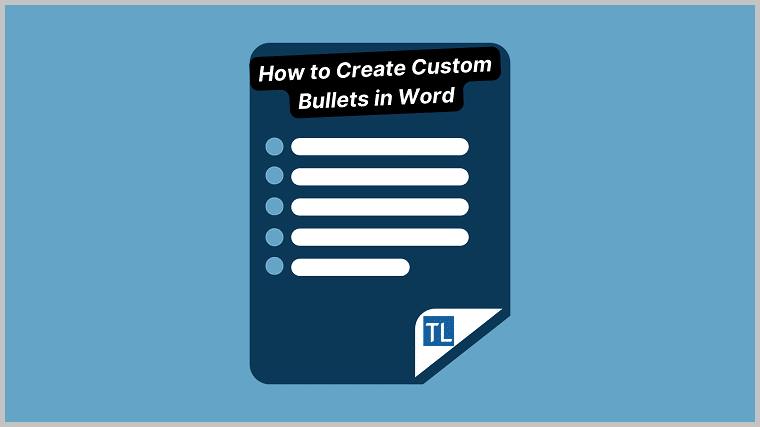 How to Create Custom Bullets in Word