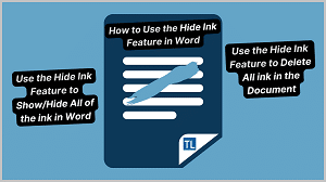 Use the Hide Ink Feature in Word featured image