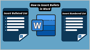 How to insert bullets in Word featured image